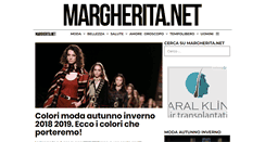 Desktop Screenshot of margherita.net